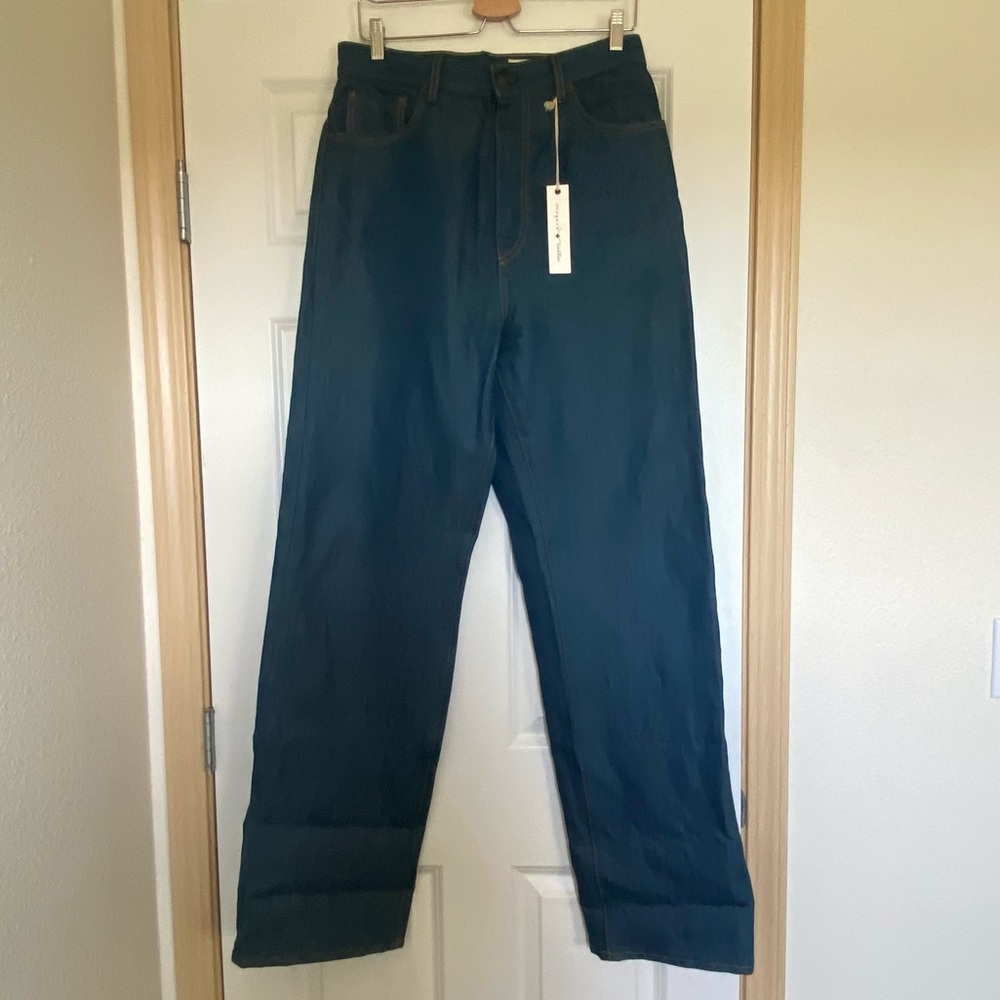 Imogene + Willie Catherine cotton linen selvage size 31 NWT
